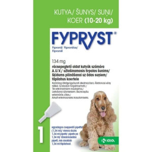 FYPRYST 134MG ŠĶĪDUMS SUŅIEM (10-20KG) N1